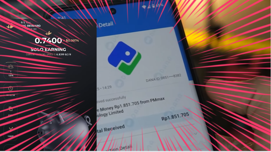 Rezeki Nomplok! Withdraw Rp1,8 Juta ke Dompet Digital, Cara Dapatkan Saldo DANA Gratis Modal Hp dan Internet