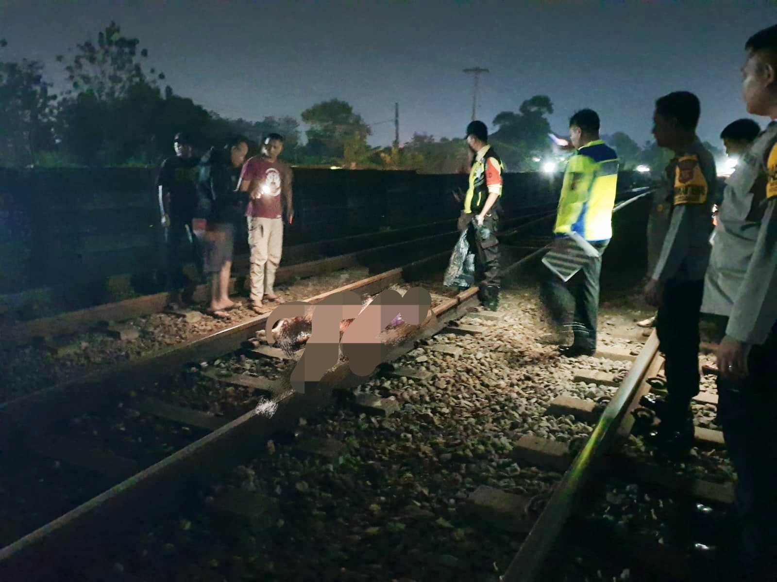 Lagi, Jalur KA Haurgelis Makan Korban, Kini Giliran Buruh Tani Meregang Nyawa