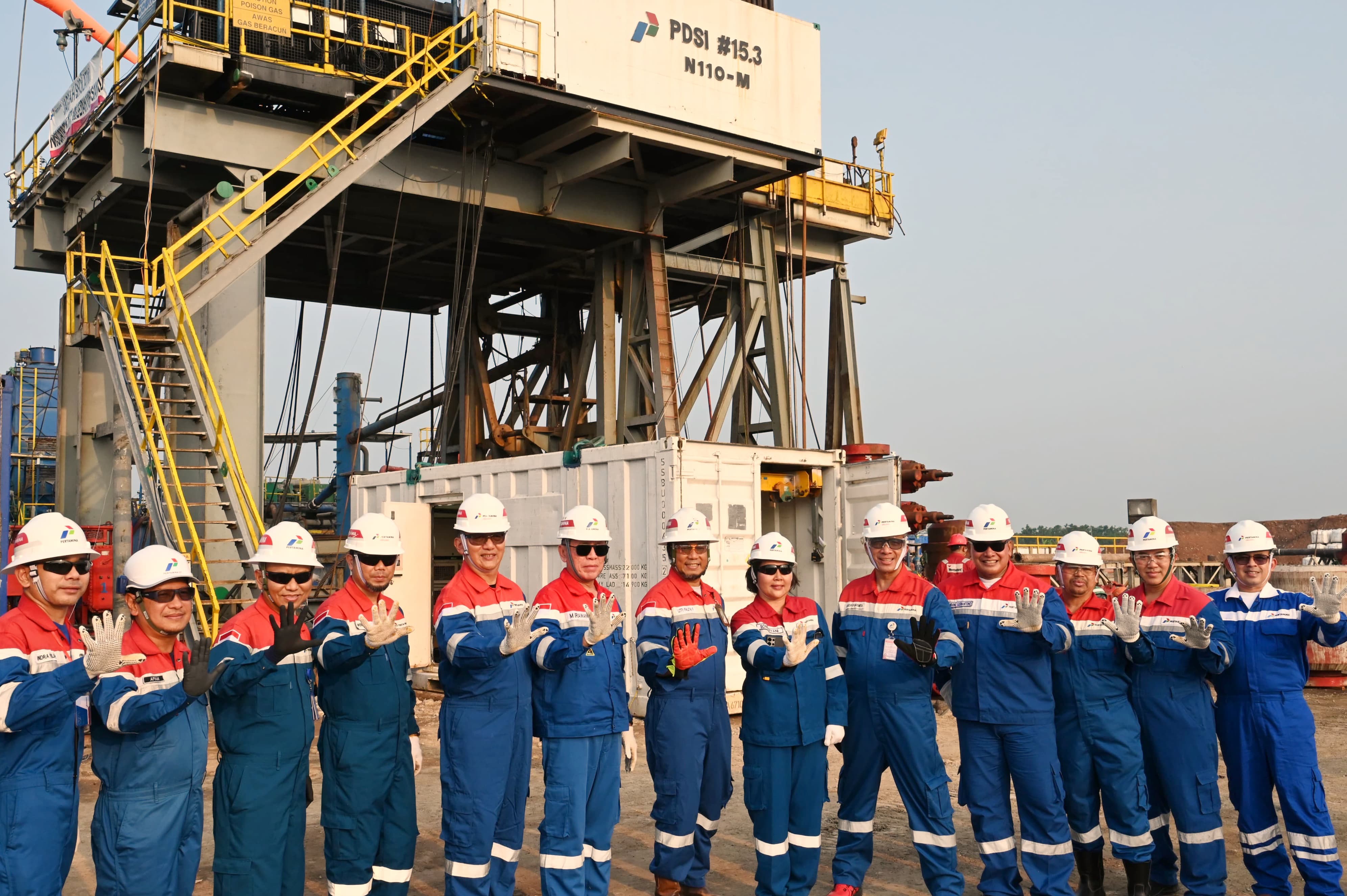 Pertamina Drilling Torehkan Kinerja Gemilang, Rig PDSI#15.3 Temukan Minyak dan Gas di Indramayu