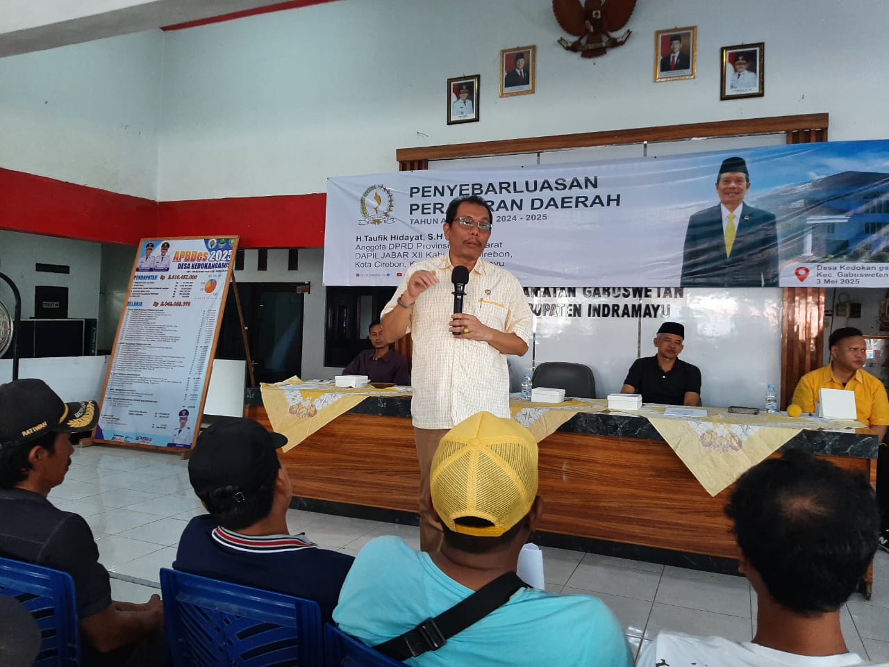 H Taufik Hidayat Dorong Pemahaman Warga Soal Regulasi Perlindungan Petambak Ikan dan Garam