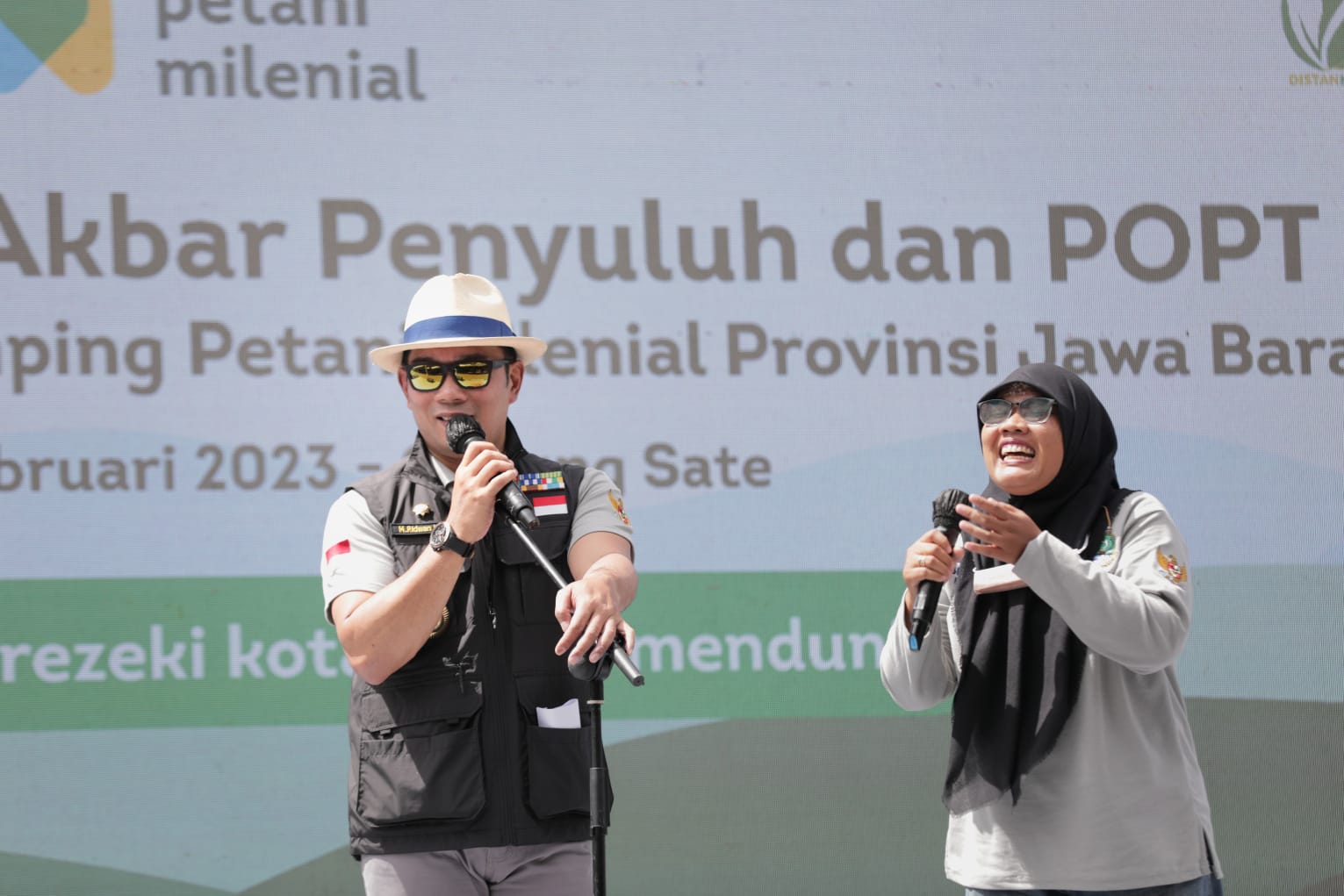Ridwan Kamil Apresiasi Penyuluh-POPT, Komitmen Jaga Ketahanan Pangan di Jabar