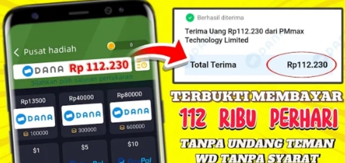 Selamat! E-Wallet kamu Berhak Klaim Rp112.230 Ribu dari Aplikasi Penghasil Saldo DANA Gratis, Ada Caranya....