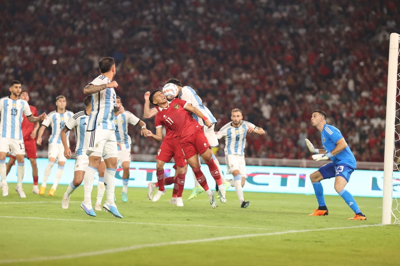 Titik Balik Garuda! Shin Tae-yong Sebut Perkembangan Indonesia Mulai Terlihat Setelah Lawan Argentina!