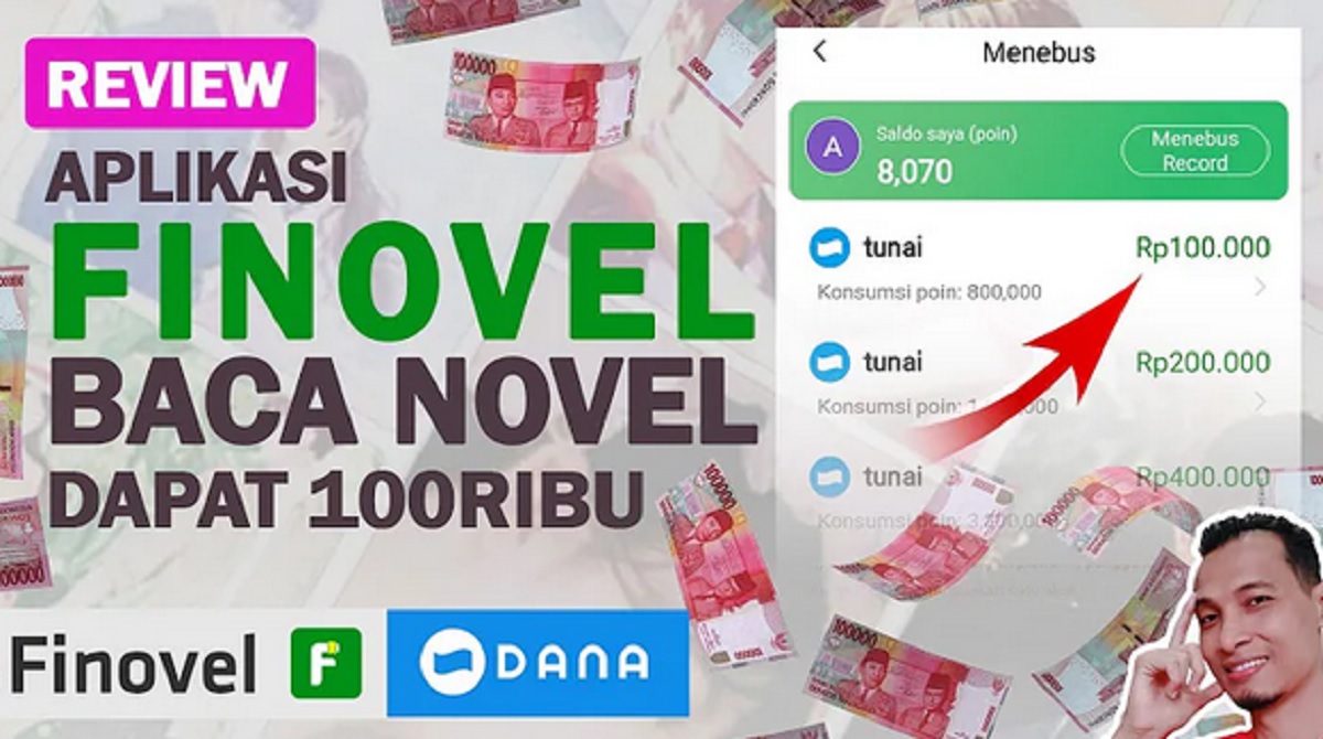 Baca Novel 3 Jam Dibayar Saldo DANA Gratis 200 Ribu, Jadikan Hobi Membaca Menjadi Peluang Cuan