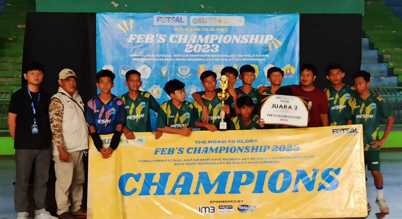 Tim Futsal SMPN 1 Indramayu Raih Juara Se Wilayah 3 Cirebon
