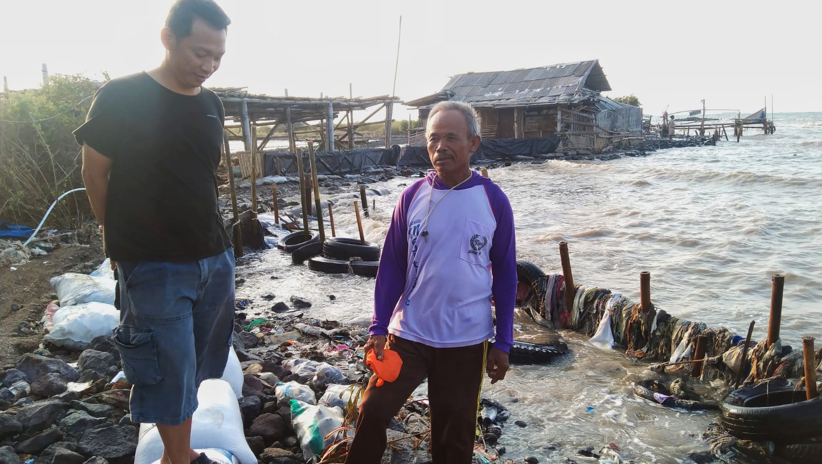 Abrasi Ancam Kawasan Industri Di Indramayu