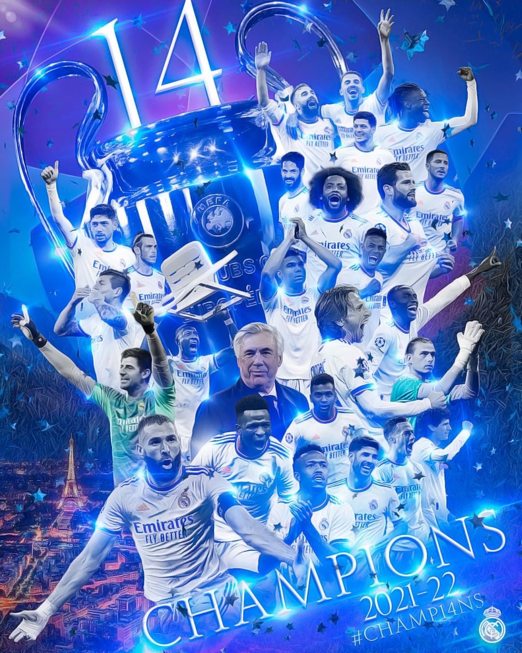 Real Madrid Juara Liga Champions, Raih Gelar ke 14