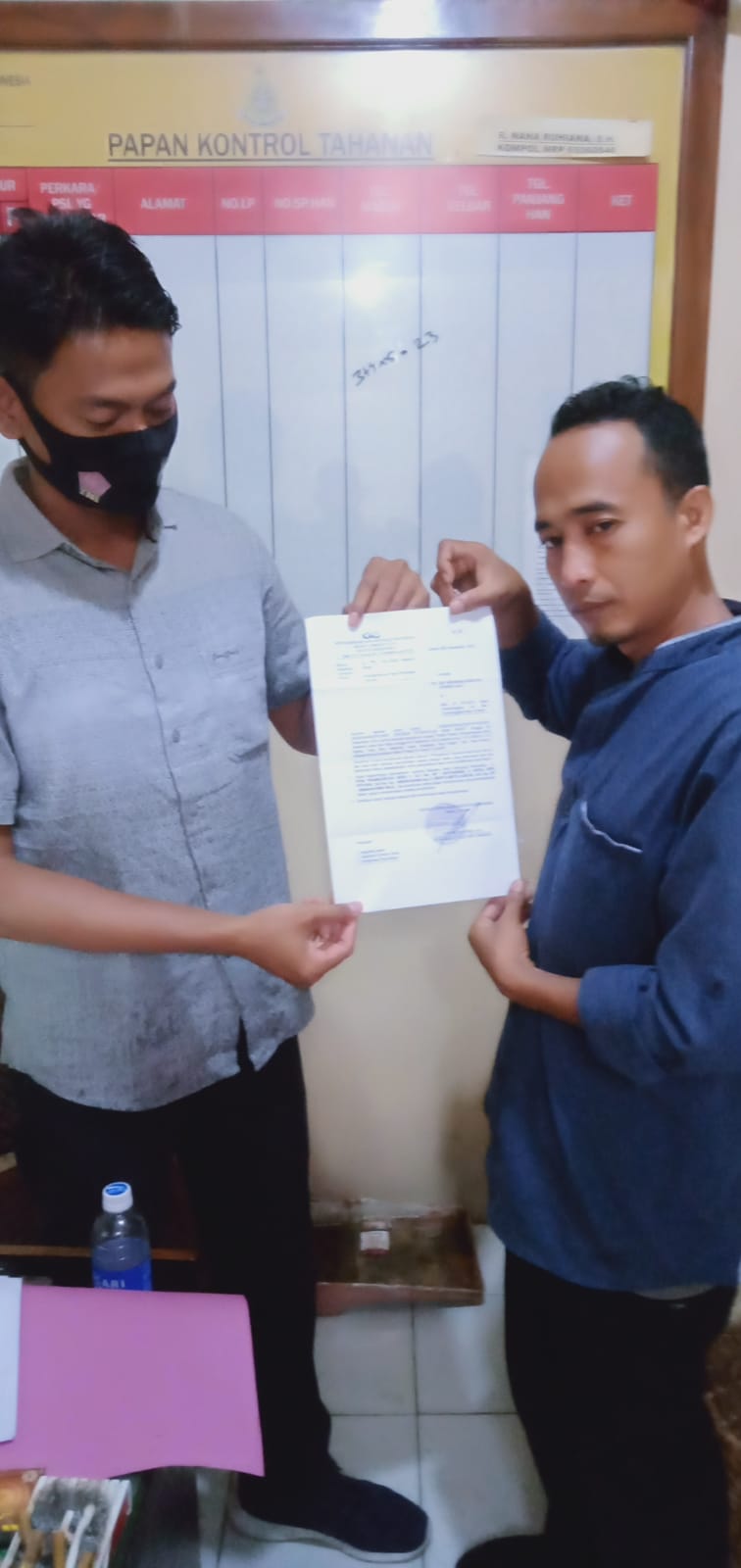 Pelaksana Proyek Dianiaya Lapor Polisi,  Diduga Pelakunya Preman 