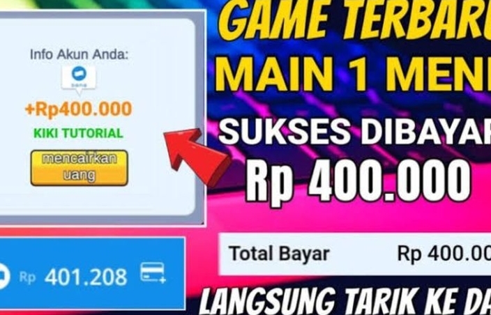 Aplikasi Game 2025 Hasilkan Rp400 Ribu Masuk ke Saldo Dana, Terbukti Dibayar Untung Tiap Hari