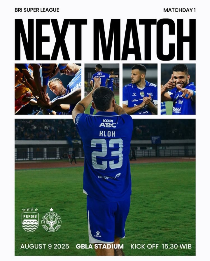 Siap Tancap Gas! Pelatih Bojan Hodak Sudah Tentukan 11 Pemain Inti Persib Jelang Laga Lawan Semen Padang FC