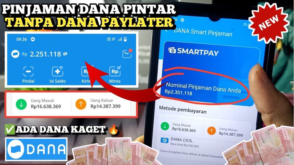 Bisa Pinjam Saldo DANA Rp2.250.000 Tanpa Dana PayLater, Begini Cara Cepat Aktifkan Fitur Smartpay!