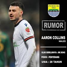Persib Mau Borong Eks Wolverhampton? Aaron Collins Siap Guncang Super League!