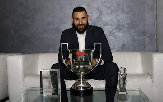 Luar Biasa ! Karim Benzema Dinobatkan Sebagai Pemenang Ballon d’Or 2022