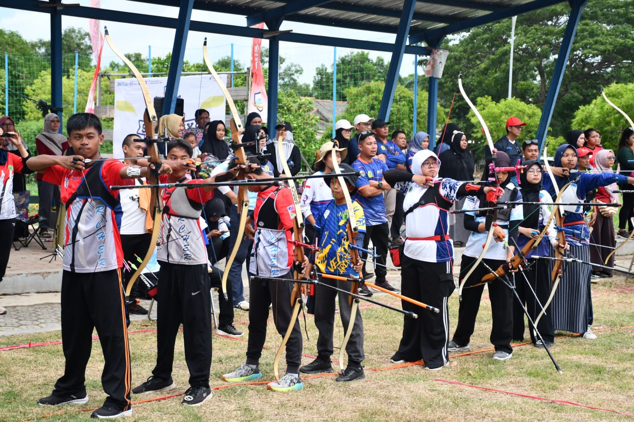 Cari Bibit Atlet Baru, Pertamina RU VI dan Project Balongan Gelar Turnamen Panahan