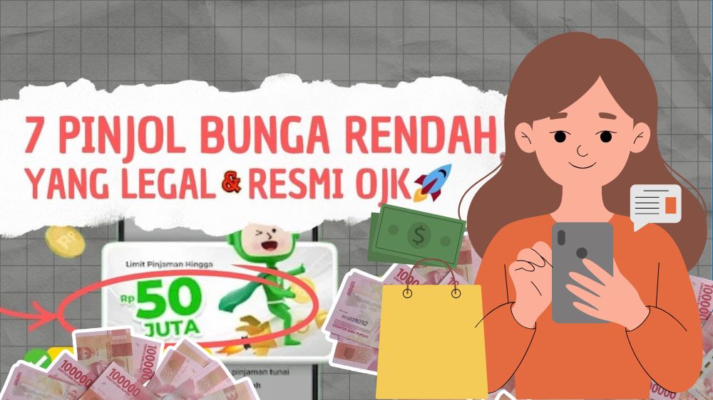 Jangan Daftar Pinjol Sembarangan Sebelum Cek 7 Aplikasi Ini Terbukti Cair, Bunga Rendah dan Limitnya Besar
