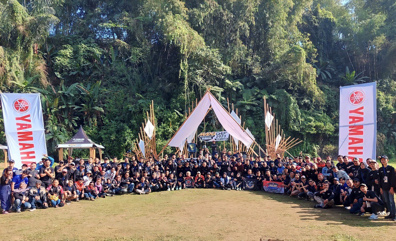 Tampil Beda dengan Kultur Budaya Sunda, Maxi Yamaha Day Jawa Barat Usung  Konsep Ethnic Bamboo