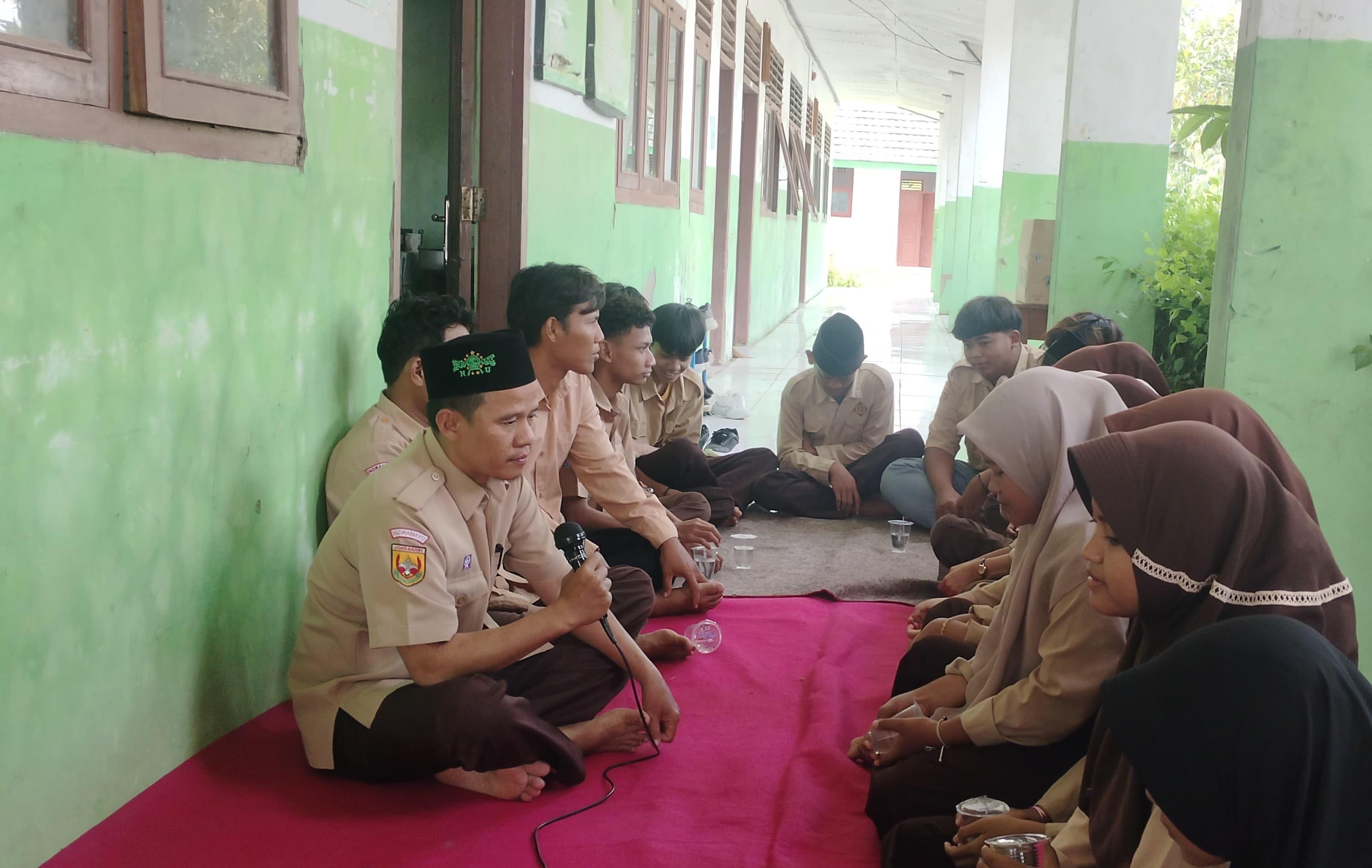 Peringatan Isra Mi'raj Nabi Muhammad SAW di SMK Nahdlatul Ulama Krangkeng