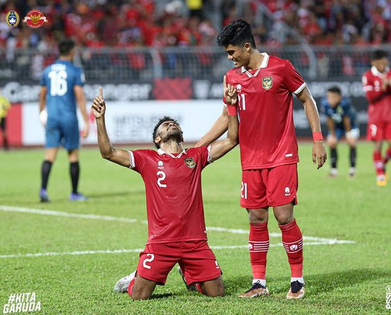 Pesta Gol ke Gawang Brunei 7-0, Timnas Indonesia Naik ke Posisi Dua