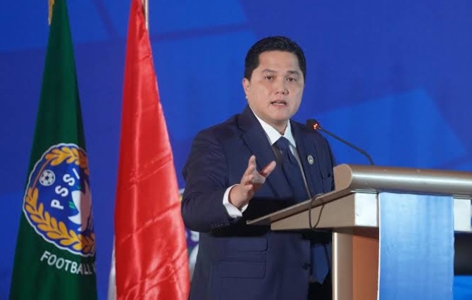 Erick Thohir Beri Project Mengiurkan, Indonesia Harus Lolos Piala Dunia Dan Olimpiade 'Ingin Kami Wujudkan'