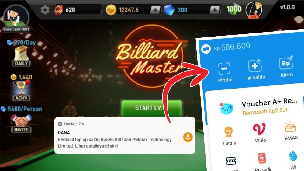 Bosan Rebahan Tanpa Cuan? Saldo Dana Hingga Rp880.200 Cair dari Game Penghasil Uang, Terbukti Membayar