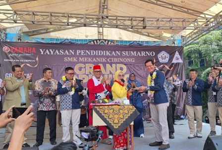 Majukan Pendidikan Indonesia, Yamaha Resmikan SMK Kelas Khusus SMK Mekanik Cibinong