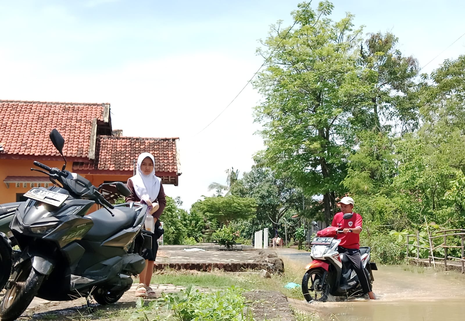 Banjir Surut, Warga Bunder Diminta Tetap Waspada