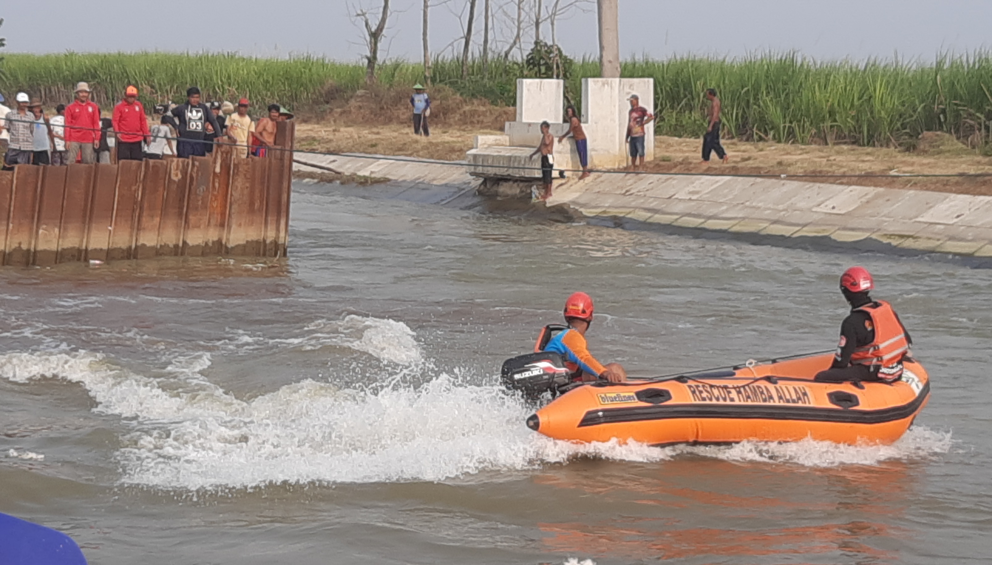 Korban Tenggelam di Sungai Cipelang Ditemukan, Tersangkut di Pintu Air Sitolop