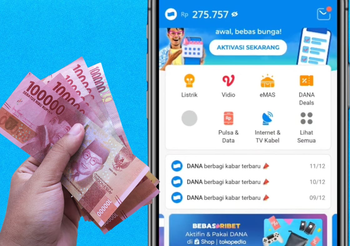 Butuh Uang Mendesak? Begini Cara Pinjam Saldo DANA Rp500 Ribu Langsung Cair dengan Cepat