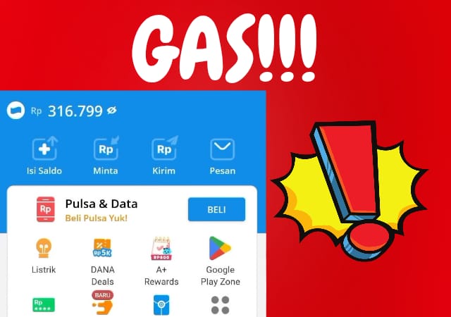 Asli Legit Banget! Aplikasi Ini Beneran Kasih Saldo Dana Gratis Rp300 Ribu Tanpa Undang Teman!