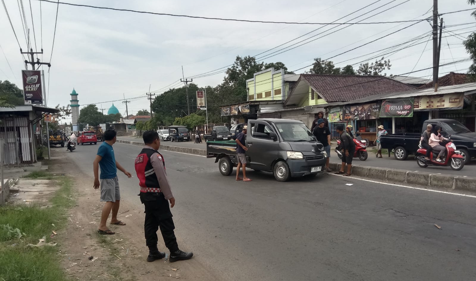 Kecelakaan Lalu Lintas Terjadi di Jalan Raya Sleman Lor, Satu Orang Alami Luka Ringan