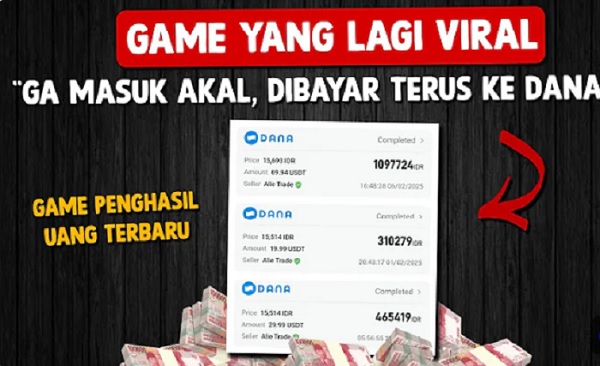 Withdraw Senilai Rp205.000 Saldo DANA Cash Hanya dengan Bermain Game! Yuk Ikuti Caranya Disini