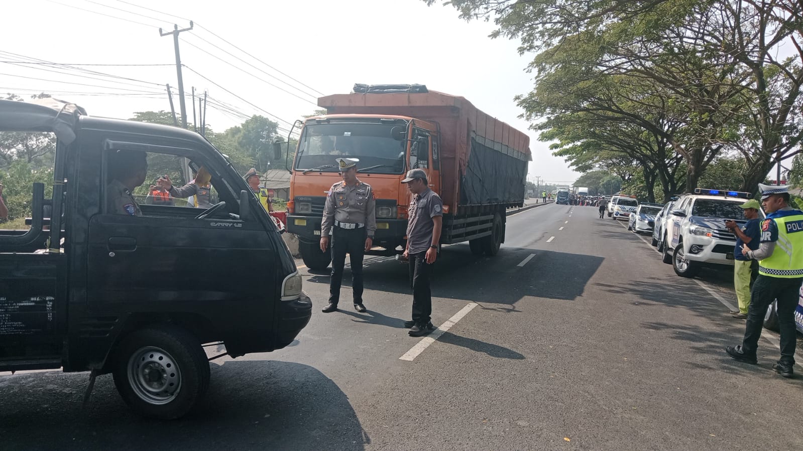 Jumlah Korban Lakalantas Bertambah Jadi 12 Orang, Ditlantas Polda Jabar Olah TKP