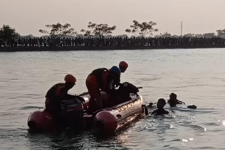 Begini Kronologi Tenggelamnya Seorang Pria di Embung Sidodadi Haurgeulis