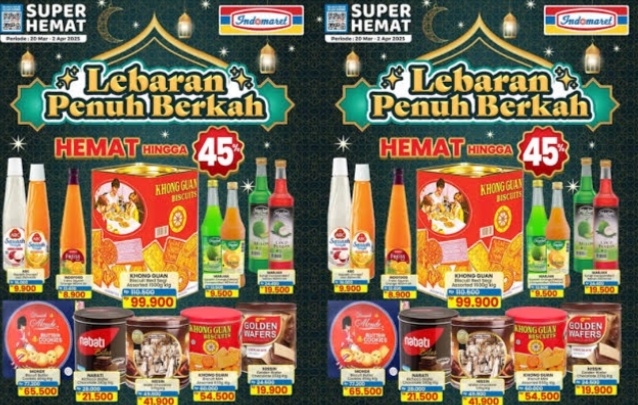 Bagi-bagi Promo JSM Indomaret, Serba Rp10.000 Ribu Spesial Lebaran 30-31 Maret 2025! Super Hemat Banjir Diskon