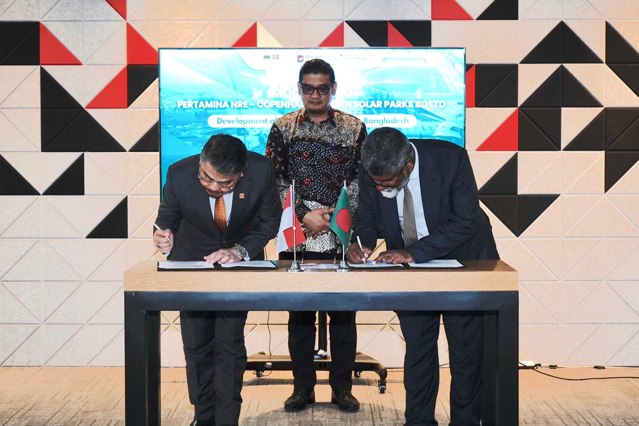 Pertamina NRE dan CUSP Sepakati Studi Pengembangan Energi Terbarukan