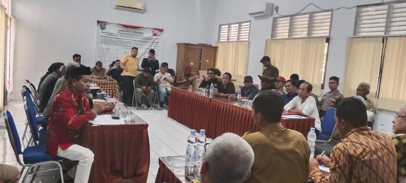 Tak Puas Terhadap Hasil Seleksi, Bacalwu dari 4 Desa Menggelar Audiensi Bersama DPMD