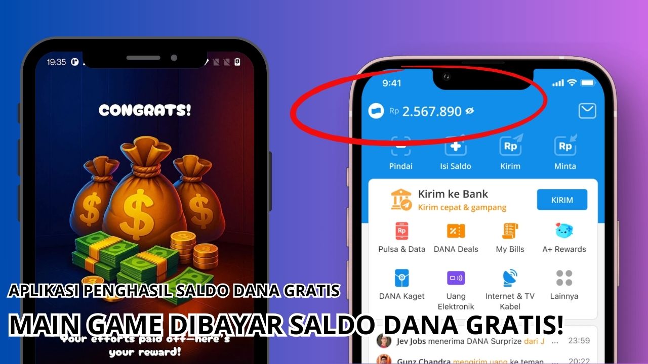Klaim Saldo Dana Gratis Hari Kamis, 28 Agustus 2025 Dari Game Penghasi Saldo Dana Gratis Ini, Cair Langsung!