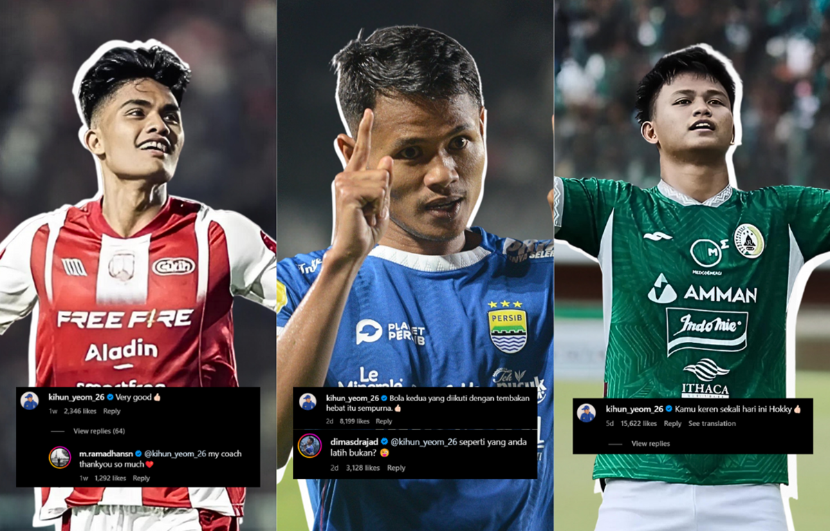 Pelatih Striker Timnas Indonesia Yeom Ki-Hun Puji Penampilan dari 3 Striker Lokal yang Tampil Hebat di Liga 1