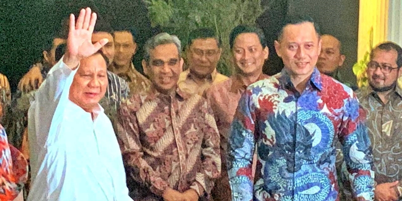 Pertemuan AHY - Prabowo: Selalu Ada Ruang Kerjasama Kalau Tujuannya Hadirkan Solusi untuk Negari