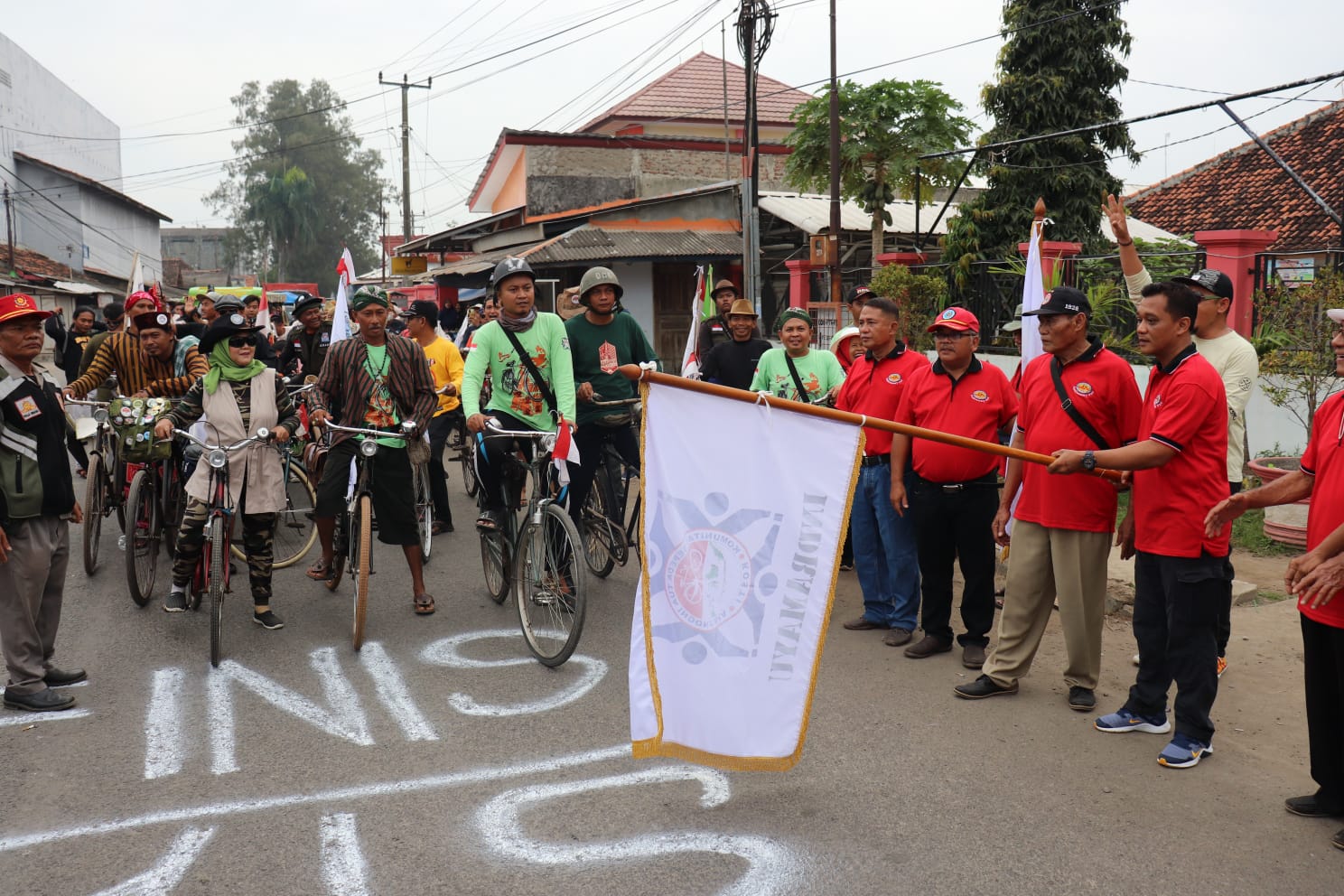 Komunitas Sepeda Luar Daerah, Hadiri Aniversary ke 2 Kontan TTG