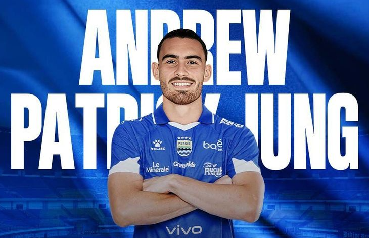 DONE DEAL! Persib Bandung Resmi Datangkan Andrew Jung Striker Asal Prancis, Lengkapi 11 Pemain Asing!