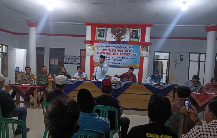 Panpilwu Mulai Dibentuk di Kecamatan Kandanghaur untuk Persiapkan Pilwu Serentak 2025
