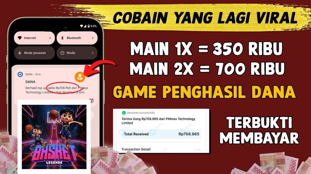 Aplikasi Penghasil Saldo Dana 2025 Ini Bisa Bikin Kamu Rebahan Dibayar Rp708.965 Tanpa Undang Teman