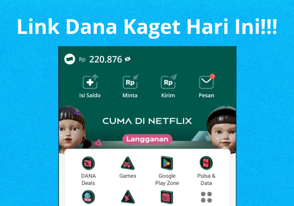 Selamat Kamu Berhak Dapat Saldo Gratis Rp431.790 Ribu dari Link Dana Kaget Hari Ini, Buruan Klaim!