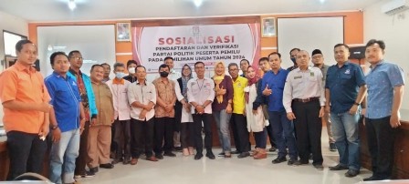 Hari Ini, Vermin Parpol  Peserta Pemilu 2024 