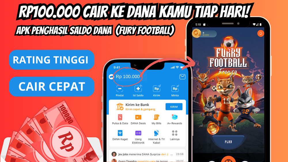 Cair Gampang Rp100.000 Setiap Hari dari Aplikasi Penghasil Saldo Dana Tercepat Ini! Unduh Disini Sekarang
