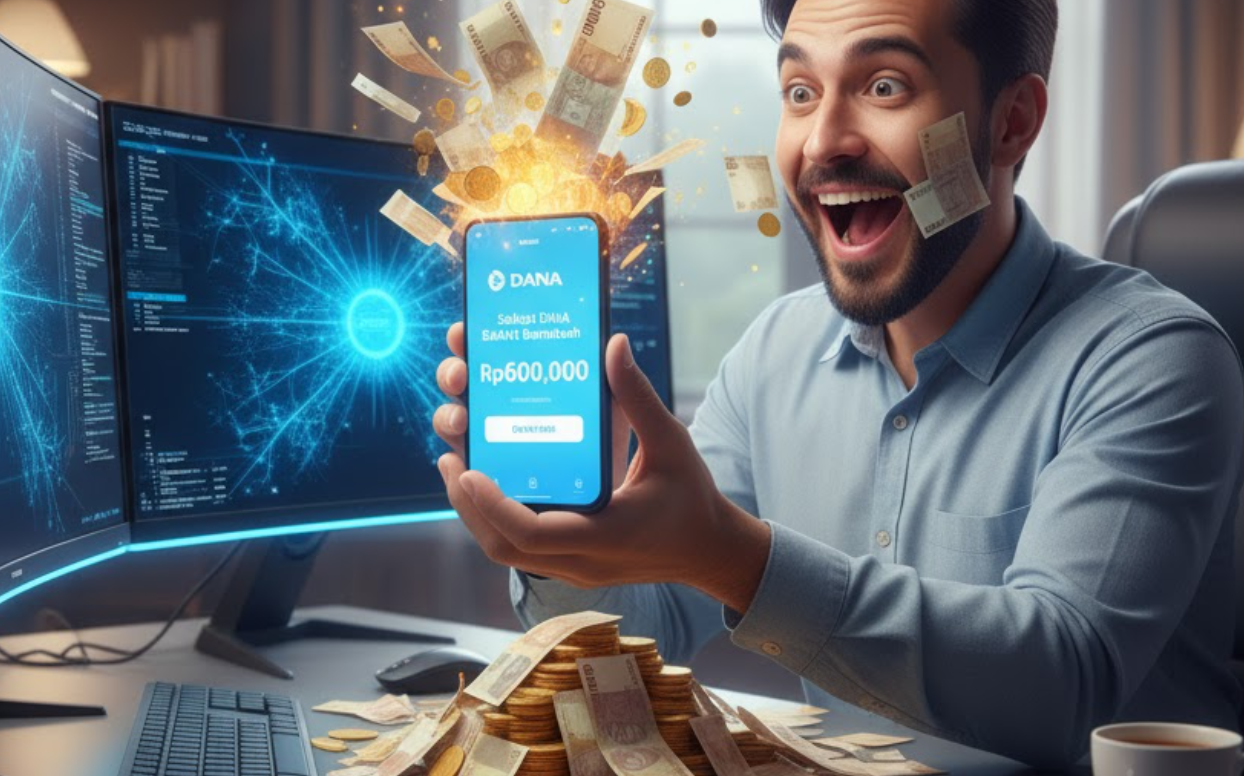 Modal Prompt Ai Bisa Hasilin Saldo DANA Hingga Rp600.000 Sehari Pakai Cara Rahasia Ini, Tiru Sebelum Ramai!