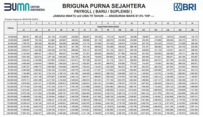 Bank BRI Hadirkan Skema Pinjaman Pensiunan BRIGuna Purna Pinjaman Hingga Rp500 Juta Cicilan Hanya Rp133 Ribu 