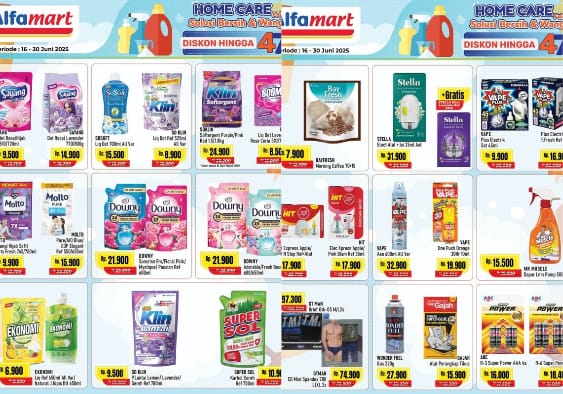 Katalog Promo JSM Alfamart 16–30 Juni 2025: Solusi Belanja Hemat untuk Produk Kebersihan!