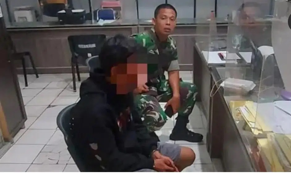 Begal Salah Sasaran, Prajurit TNI Bekuk Salah Satu Pelaku
